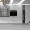 Buy cheap Smart Luxury Style Furniture White Island Set Melamine Modular Lacquer Kitchen Cabinet from wholesalers