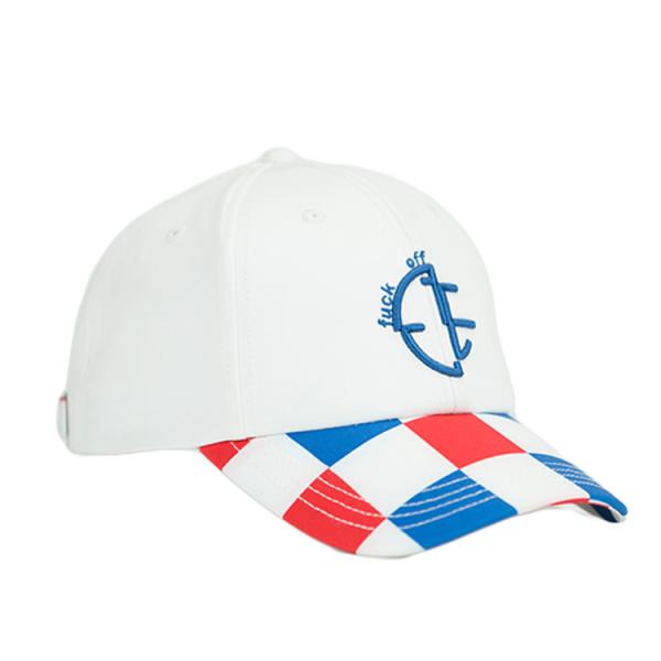 Buy cheap ACE 3d Embroidery Logo Custom Golf Caps / White Cotton Baseball Cap from wholesalers