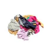 Grade A T-shirt Mixed Color 100% Cotton Waste Rags Industrial Wiping Used Rags