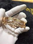 diamonds of double ring bracelet 18kt gold with white gold or yellow gold