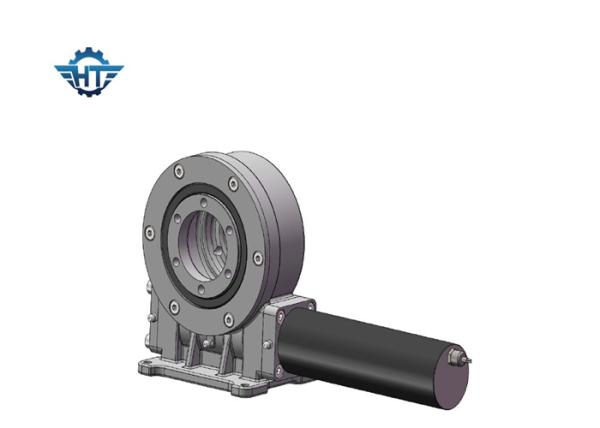 Buy cheap Single Axis 0.1 Degree Backlash Slewing Ring Gear Reducer With Electric Motor from wholesalers