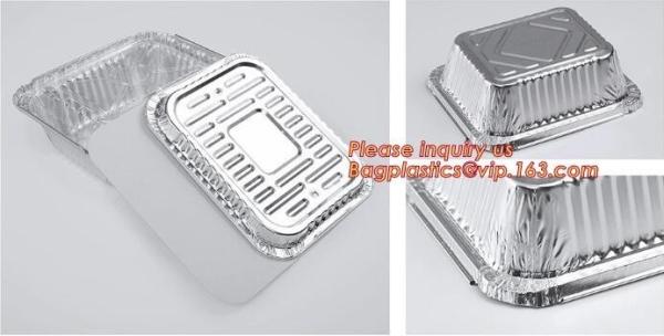 Aluminum Pans With Covers Disposable Food Containers Great For Baking, Cooking,