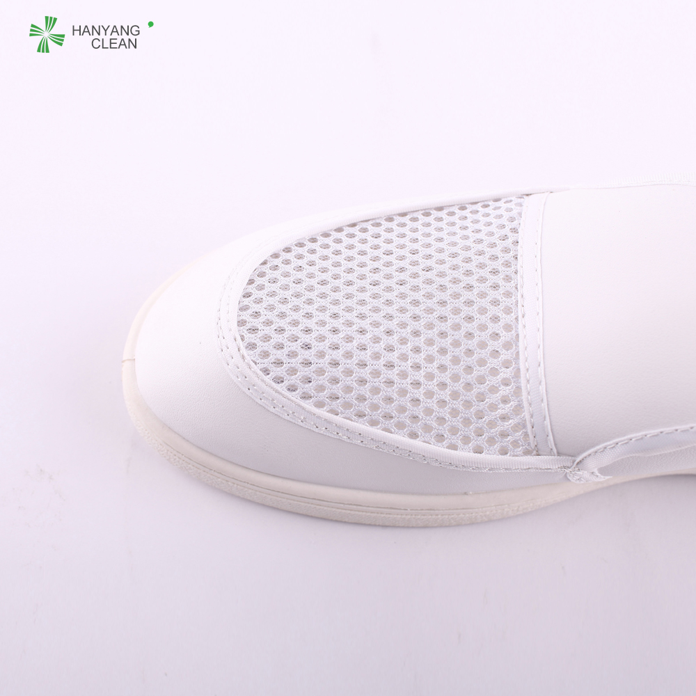 Dust Free Anti Static Accessories , Pvc Mesh Esd Cleanroom Shoes CE Approved