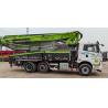 Buy cheap 2021 Used Hydraulic Concrete Pump 43 Meters With 3 Axles Mercedes Benz Chassis from wholesalers