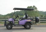 Aluminum Chassis 4 Seater Golf Buggy Green Color With Electric Motor CE
