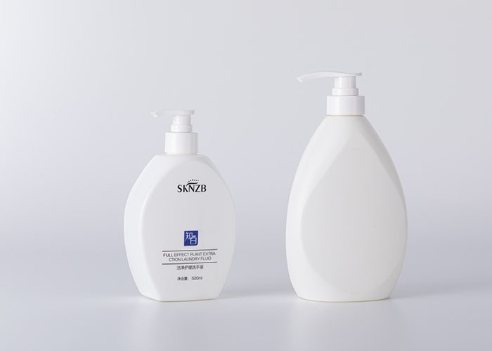 500ml Customize HDPE Plastic Cosmetic Bottles For Shower Gel Packaging