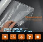 Embossing Resealable Vacuum Food Bags For Household Eco- friendly Texture Vacuum