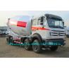Buy cheap North Benz NG80B 2638P 8x4 40Ton 380hp 16 18 cbm Concrete Mixer Truck for Concrete Batching plant from wholesalers