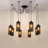 Buy cheap Retro Loft Industrial Chandelier Adjustable E27 Multi Head Lamps Restaurant metal lamp(WH-VP-225） from wholesalers
