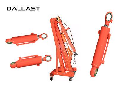 Buy cheap Hoist Mechanism Tie Rod Chromed Hydraulic Lift Cylinder Double Acting from wholesalers