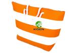 Tote Beach Cotton Canvas Shopping Bags Lightweight For Women Rope Handle