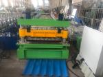 18 Stations IBR Sheet And Corrugated Double Roll Forming Machine With 7.5Kw Main