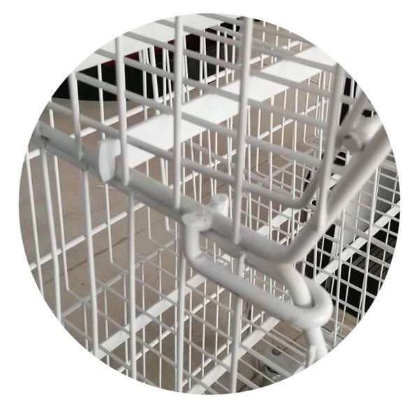 Buy cheap Wire Mesh Storage Cages Steel Q235 Material from wholesalers