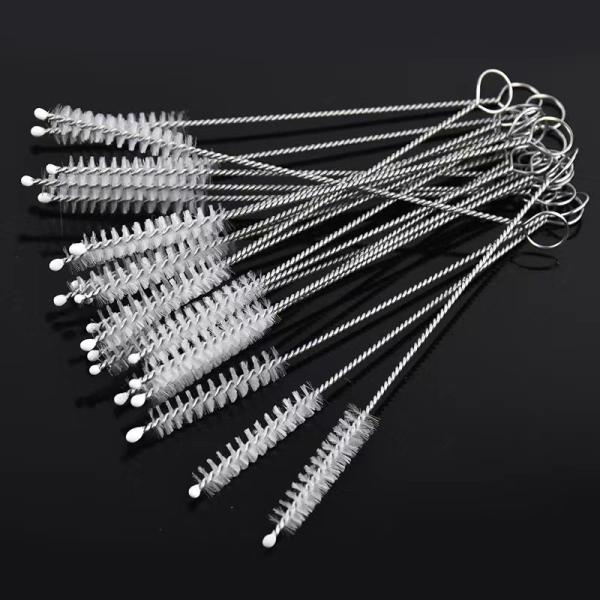 Buy cheap Nylon Tube Clean Brush Stainless Steel Test Tube Clean Brush Laboratory Supplies Baby Bottle Teapot Nozzle Clean Tool from wholesalers