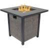Buy cheap Metal Propane Outdoor Natural Gas Firepit Modern Smokeless Square from wholesalers