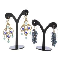 Buy cheap Round Tree Shape Black Acrylic Jewelry Earring Display Perspex Jewellery Earring product