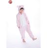 Buy cheap Factory Wholesale Fluffy Flannel Plush pink pig Kids Onesie Pajamas from wholesalers