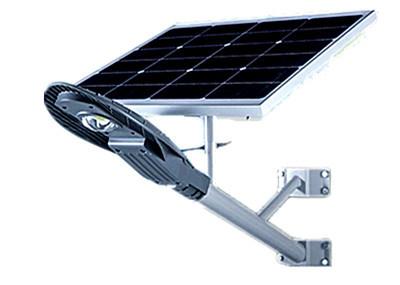 Buy cheap 50W 100W COB Solar Powered LED Street Lights High Brightness 110lm - 120lm / W from wholesalers