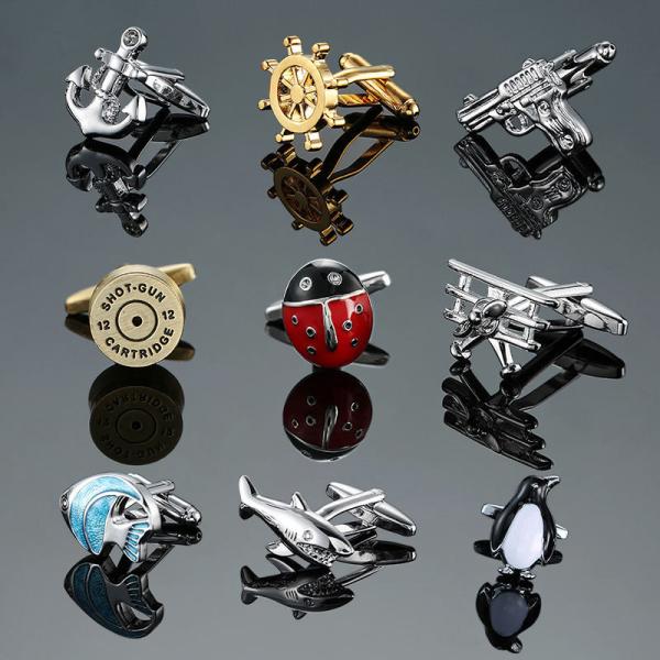 Buy cheap Monogram Custom Cufflinks Red Groomsmen Gifts Cufflinks For Men from wholesalers