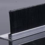 Aluminum Alloy PVC Brush Under Door Brush Seal Bristles 1000mm