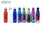 Double Wall Heat Insulated Stainless Steel Drink Bottles Spill Prevention