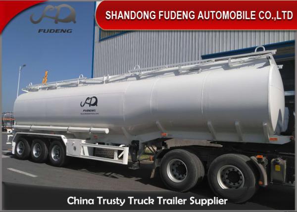 Quality 2/3 Axles 45000 Litres Fuel Tanker Semi Trailer 4 Compartments High Strength for sale