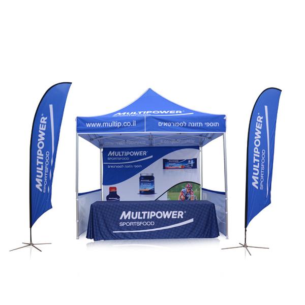 10 ft Outdoor Aluminum Hexagonal Bracket fold tent Structure Used Trade Show