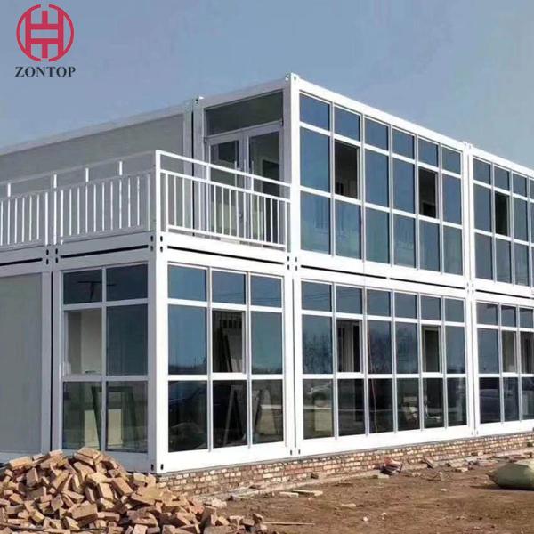 Buy cheap Zontop Luxury Ready Smart Prefabricated House Office Booth 20ft Container Homes from wholesalers