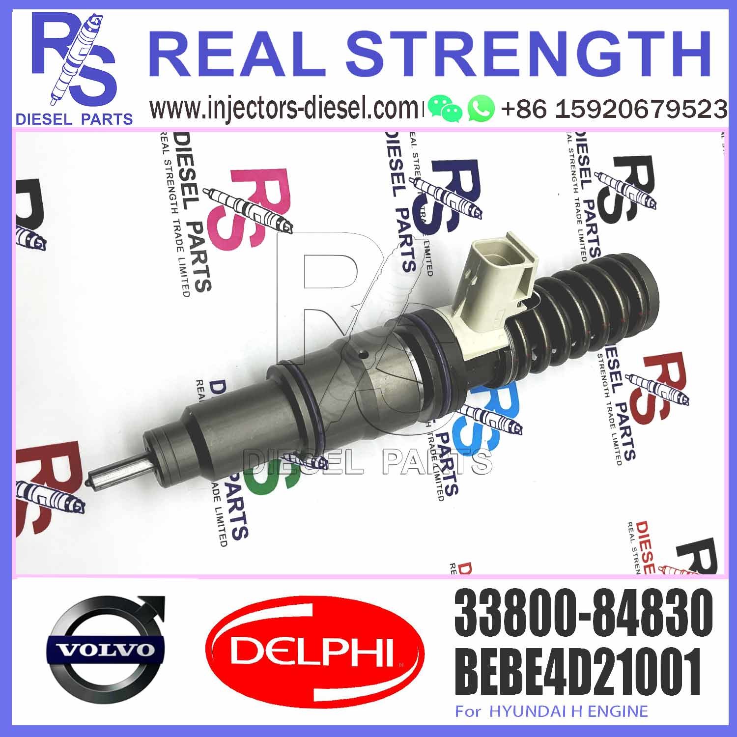 High quality diesel injector Common Rail Injector BEBE4D21001 33800-84830