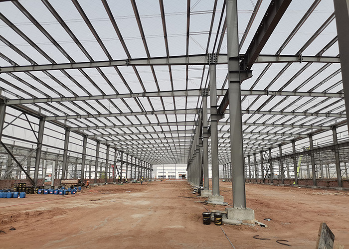 Quick Assembly Structural Steel Contractors For Warehouse And Workshop