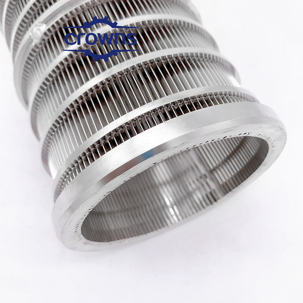 2mm 0.5mm 150 Micron Slot sizes customized Stainless steel wedge wire filter Sand control screen Johnson Tube