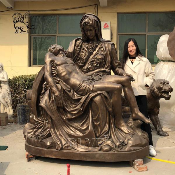 Buy cheap Pieta Bronze Sculpture Virgin Mary Catholic Religious Statues Life Size from wholesalers