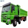 Buy cheap 40 Ton 8x4 12 Wheelers 7800x2300x1600mm HOWO Dump Second Hand Truck from wholesalers