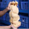 Buy cheap Malaysian Hair Human Hair Extensions Remy Hair Weaving 613 Blonde Bundles from wholesalers