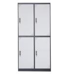 Beach School Safe 4 Doors Clothes Storage Metal Lockers