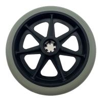 Buy cheap Diameter 150mm Wheelchair Spare Wheels PVC Or TPR Gray Tread High Effective product