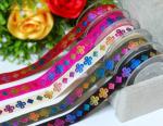 Rainbow Gold On Elastic Personalized Gift Ribbon Wristband Decoration
