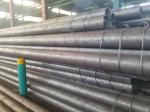 Round Seamless Carbon Steel Pipe Tube 18 22 Inch Ss400 A106 0.6 Mm