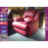 Buy cheap Metal Base Structure Home Theater Sofa Electric Leather Recliner Chairs from wholesalers