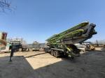 Green 44000kgs Zoomlion 56m Concrete Pump Mercedes Benz Chassis Heavy Machinery