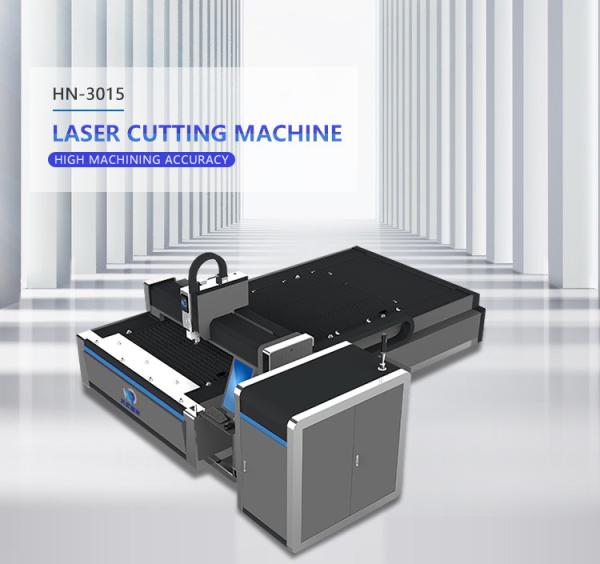 1500 X 3000 Raycus 1000W Stainless Carton Metal Cutter Fiber Laser Cutting