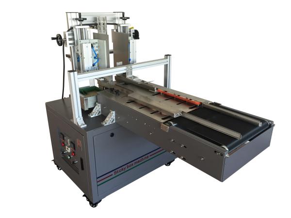 Buy cheap Restaurant Material Box Product Long Conveyor 0.4Mpa Glue Sealing Sticky Box Machine from wholesalers