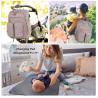 Buy cheap Lager Capacity Shockproof Protective Storage Mommy Diaper Bag Waterproof from wholesalers