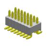 Buy cheap SMT Type Double Row Pin Header 1.27*2.54mm 2*2PIN To 2*50PIN SQ0.46mm from wholesalers