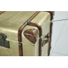 Buy cheap Office Lifted Cover Brass Leather Storage Trunk Full Genuine Leather Handle from wholesalers