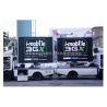 Buy cheap Epistar P16 RGB Truck Mobile LED Display MBI5024 IC With 7500 nits Luminance from wholesalers