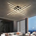 Modern household lamps atmospheric LED ceiling lamp minimalist linear chndelier