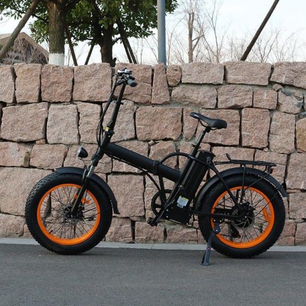 Buy cheap Park Easily Fold Up Electric Bike Long Duration Environmental Protection from wholesalers