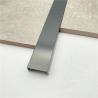 Buy cheap Restaurant decoration 304 316 stainless steel T profile L shape tile trim from wholesalers
