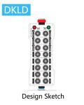16-way switch industrial remote control DH-Z16F